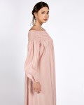 SIXDO G-Pink Raw Loose Dress for Women